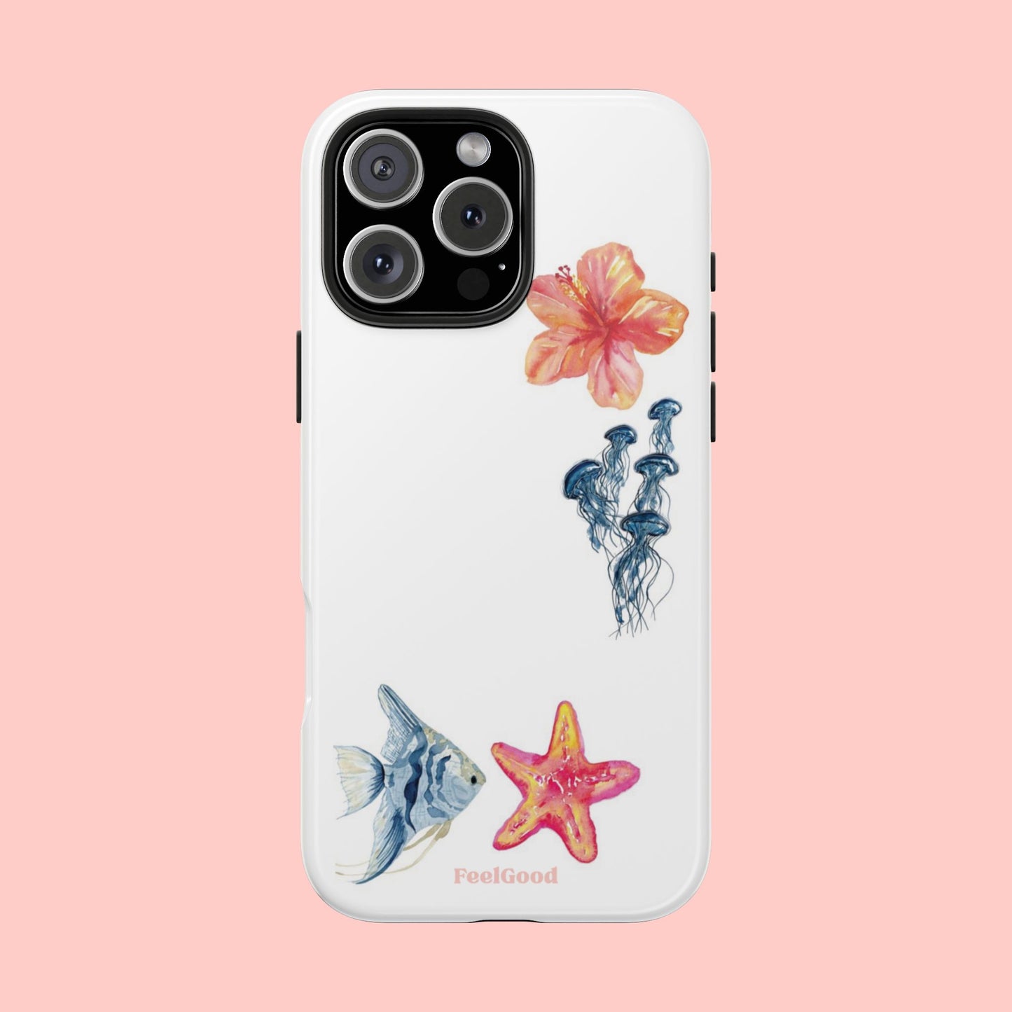 Tropical Ocean-Inspired Phone Case