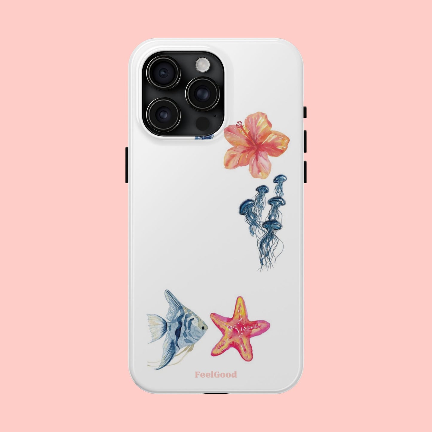 Tropical Ocean-Inspired Phone Case