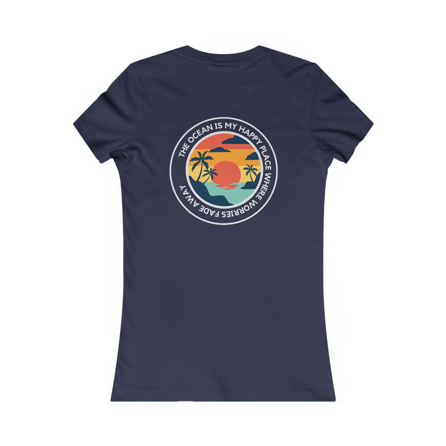 Ocean is My Happy Place - Women's T-Shirt