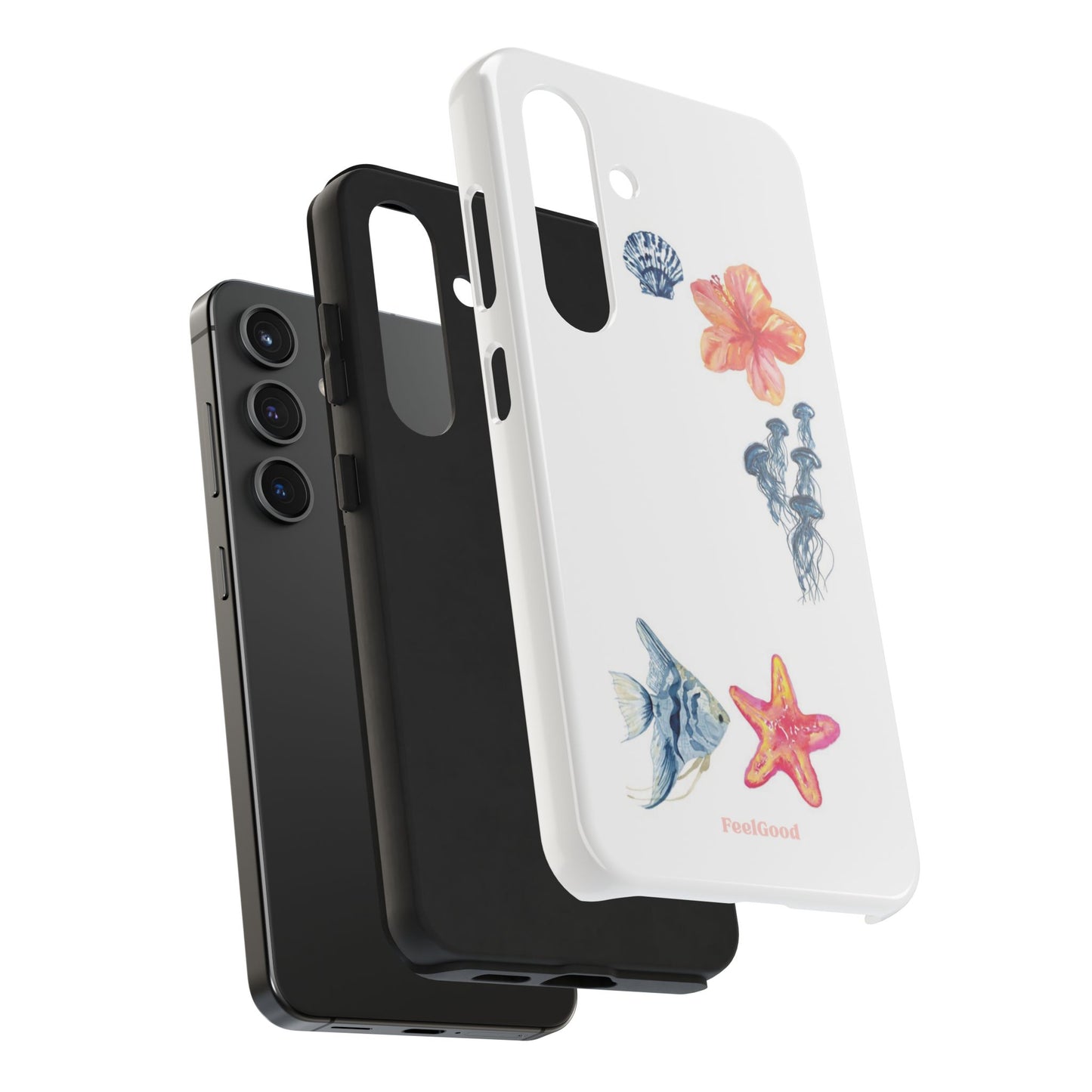Tropical Ocean-Inspired Phone Case