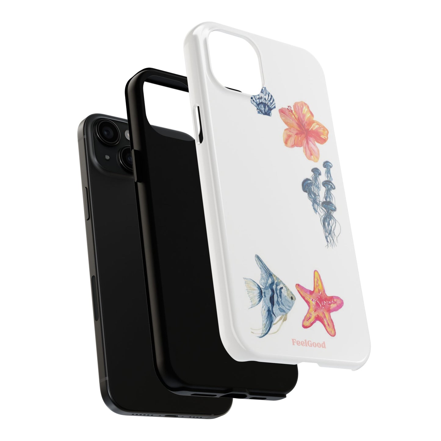Tropical Ocean-Inspired Phone Case