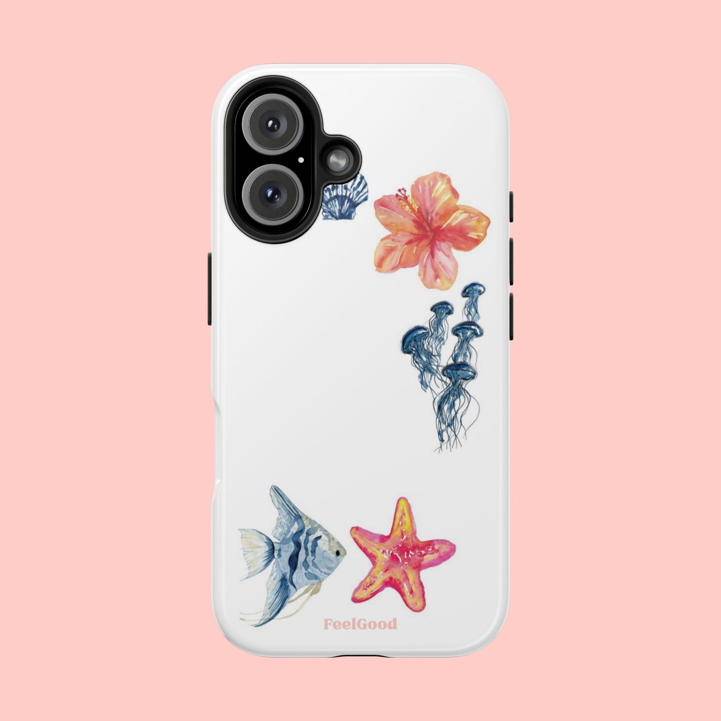 Tropical Ocean-Inspired Phone Case