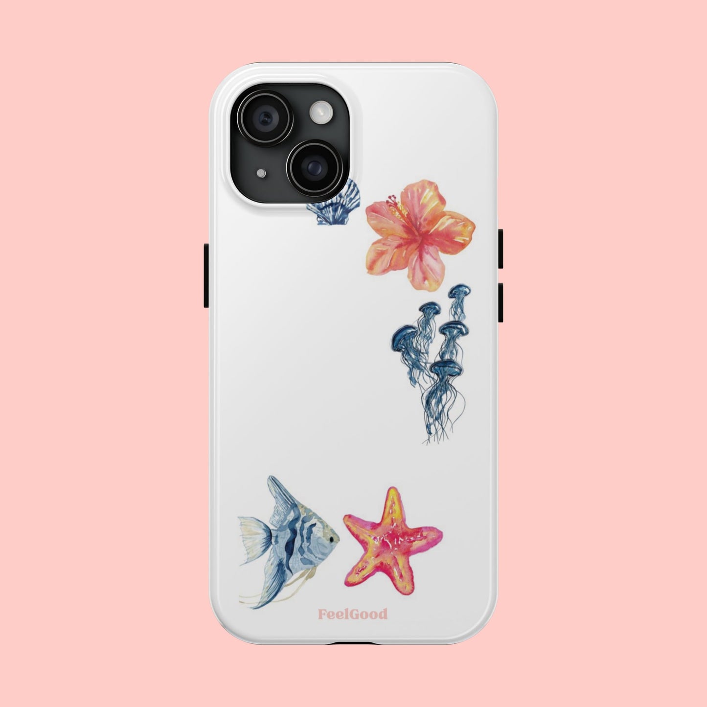 Tropical Ocean-Inspired Phone Case