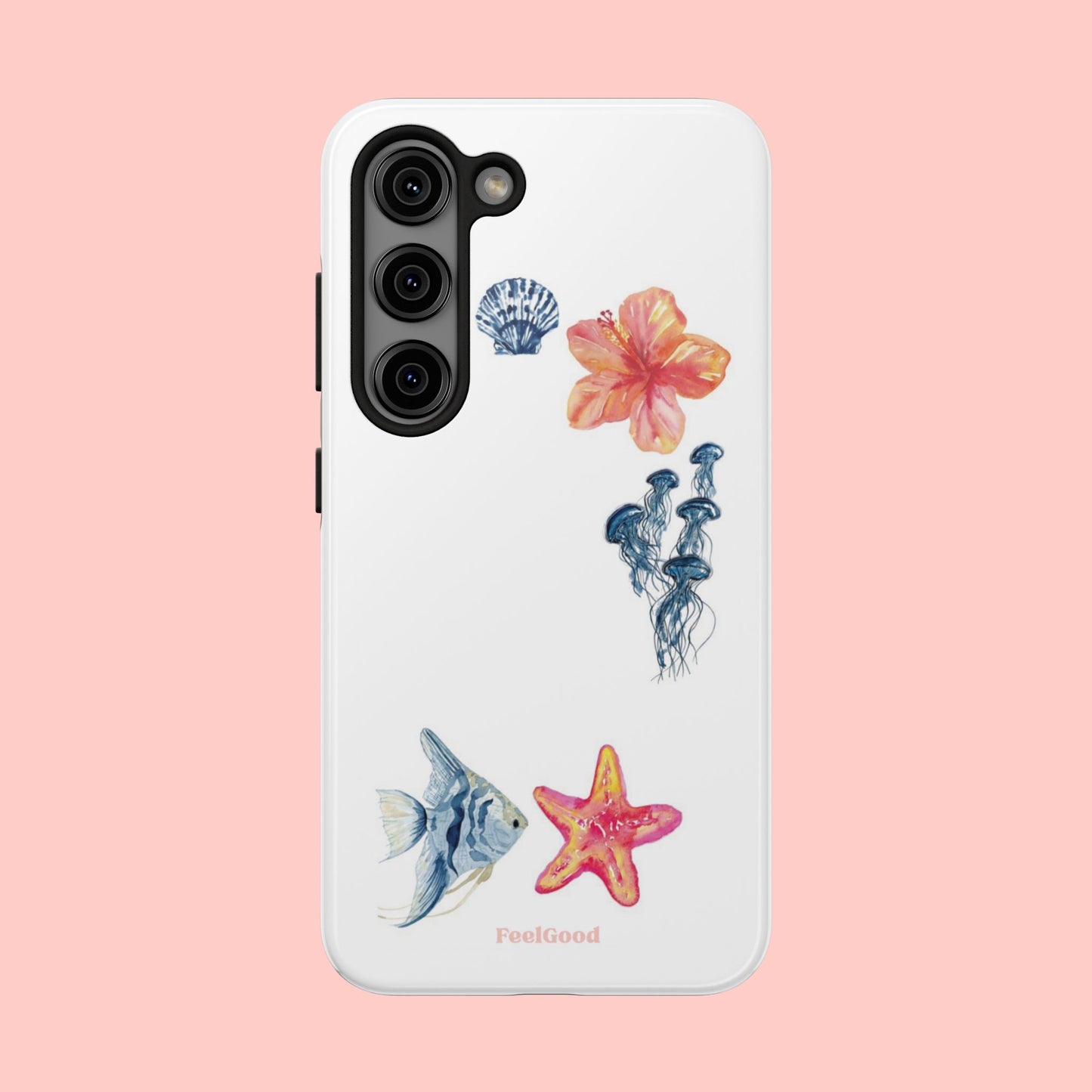 Tropical Ocean-Inspired Phone Case