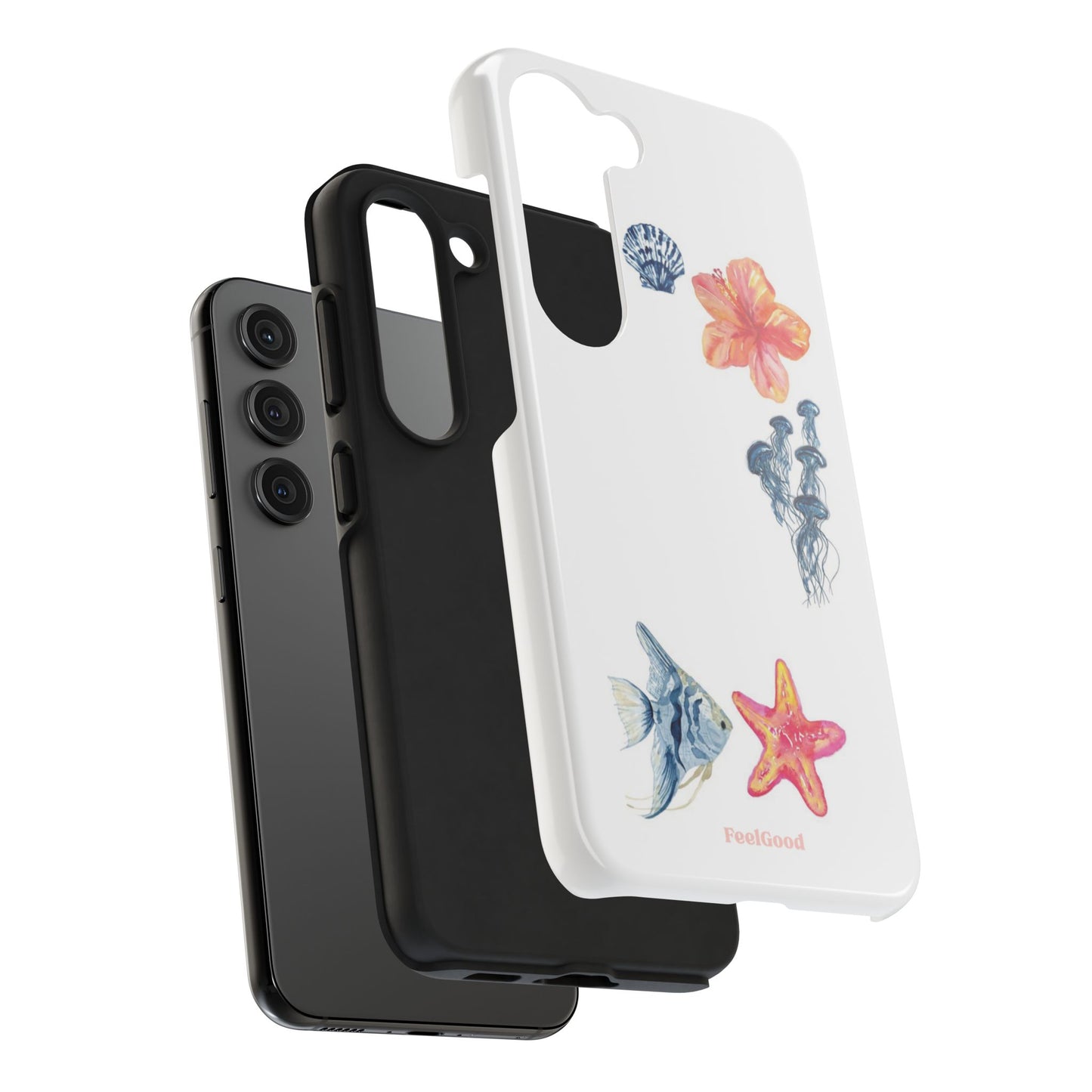Tropical Ocean-Inspired Phone Case