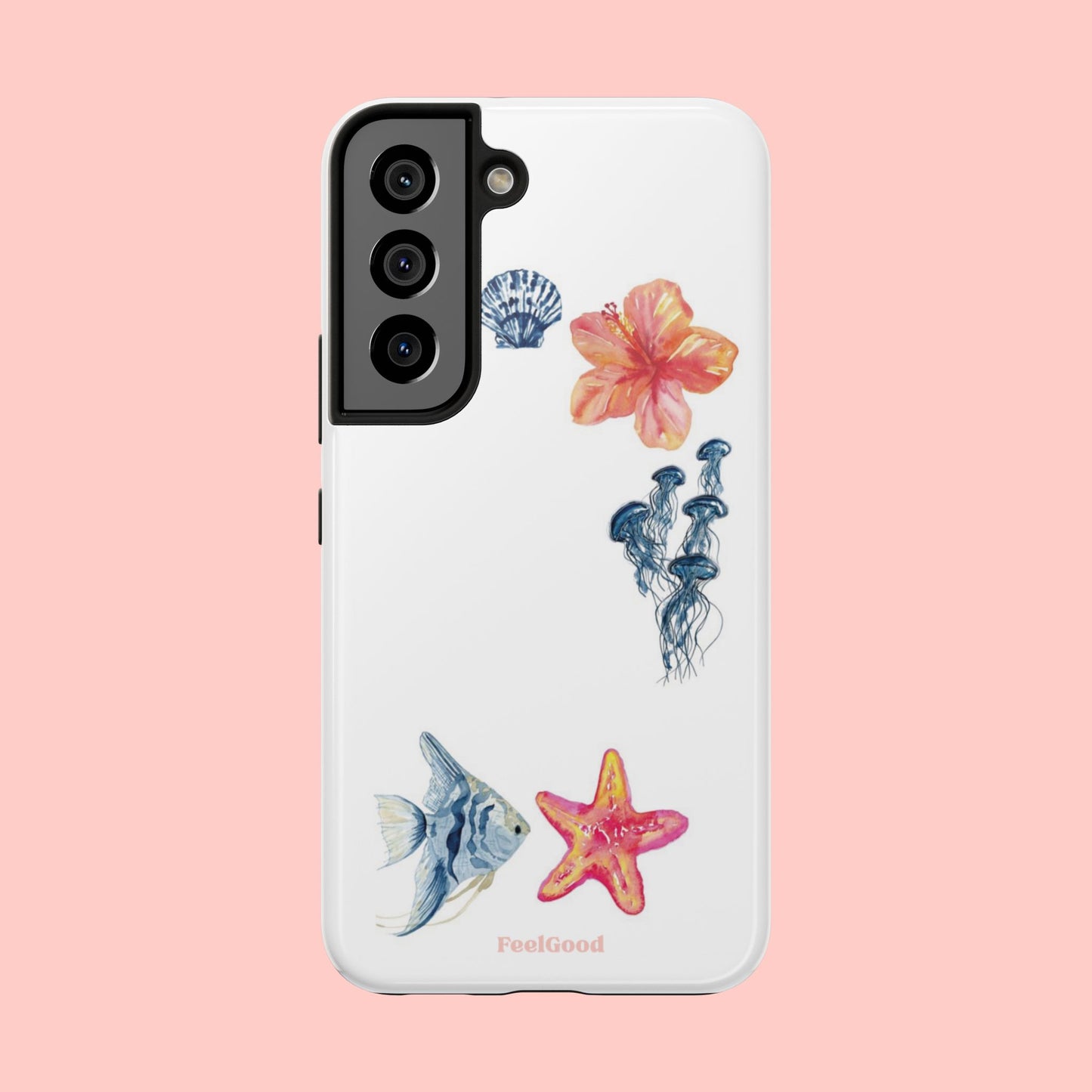 Tropical Ocean-Inspired Phone Case