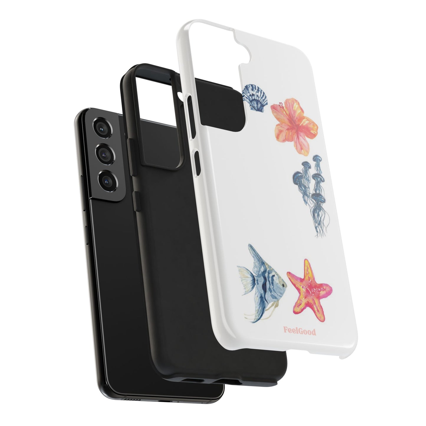 Tropical Ocean-Inspired Phone Case