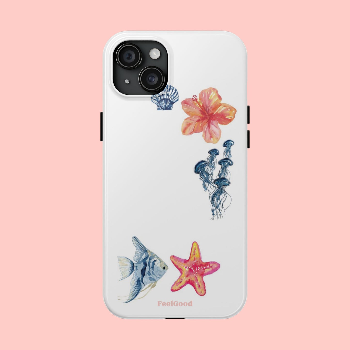 Tropical Ocean-Inspired Phone Case