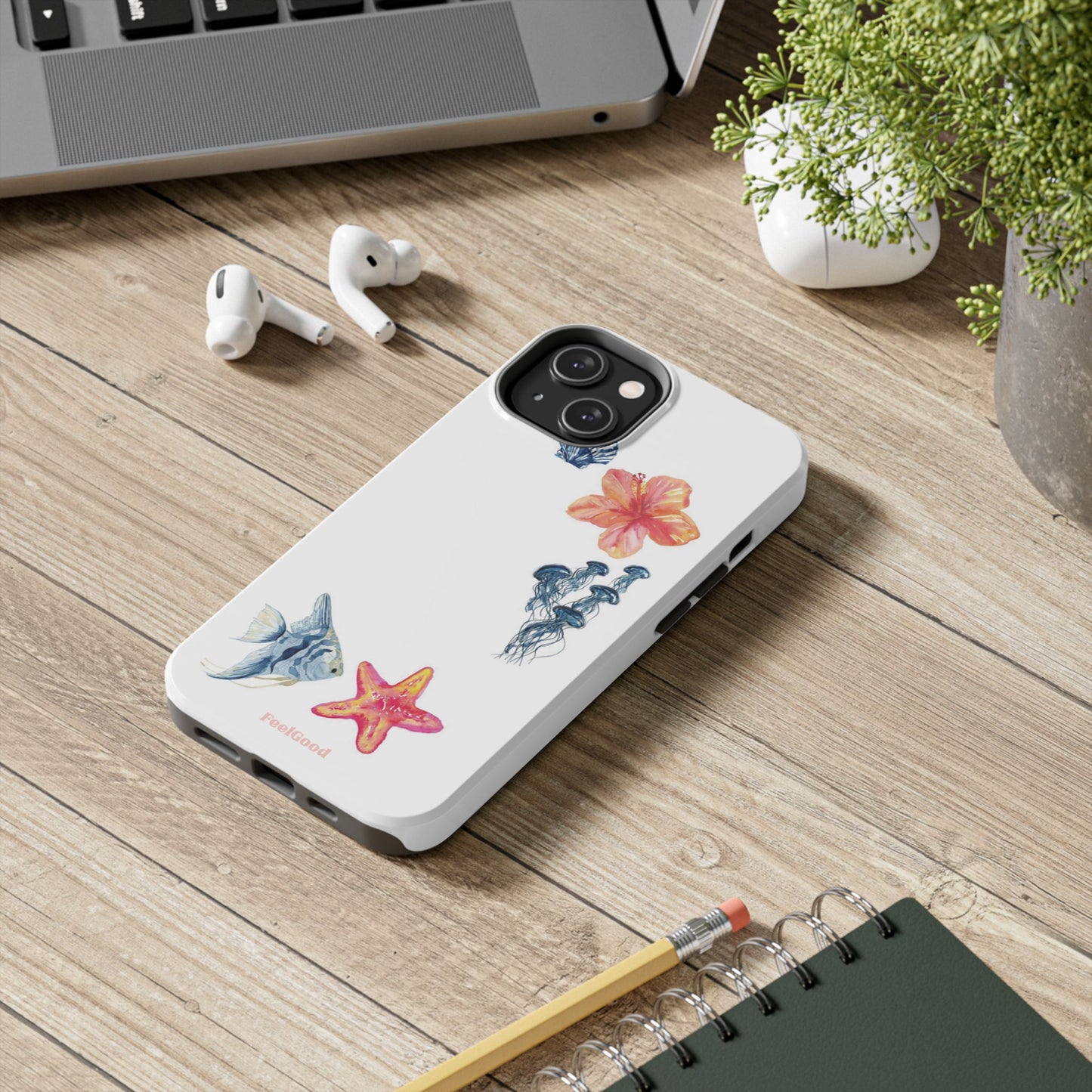 Tropical Ocean-Inspired Phone Case