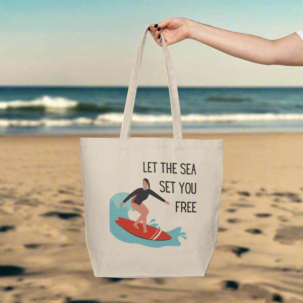 Let the Sea Set You Free - Tote Bag