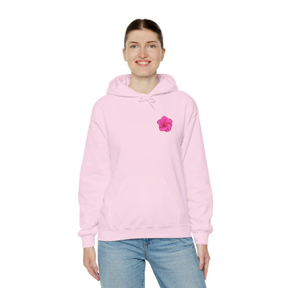 Hibiscus Flower Unisex Heavy Blend™ Hooded Sweatshirt