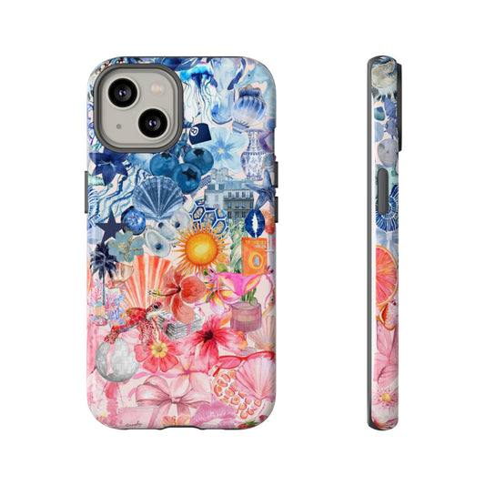 Flowers & Shells Phone Case