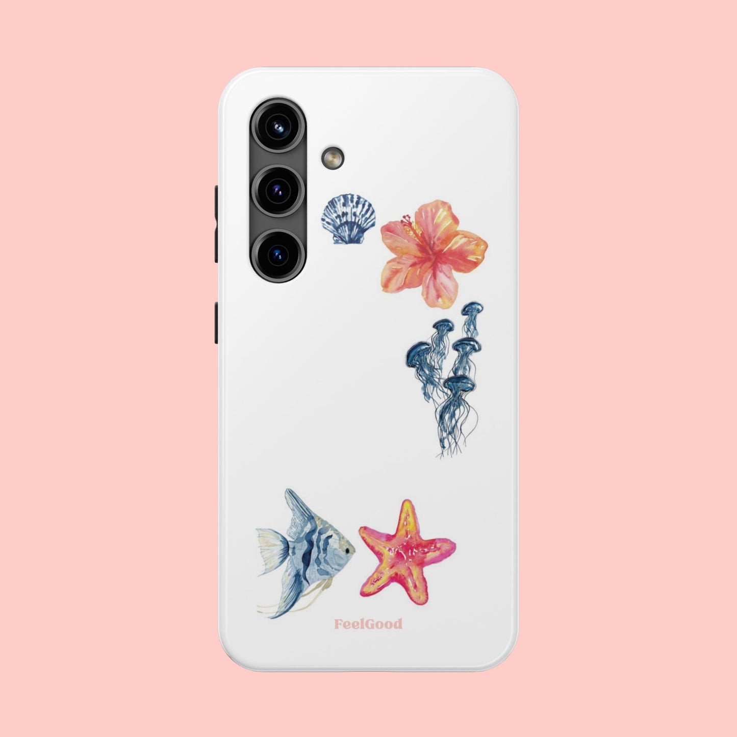 Tropical Ocean-Inspired Phone Case