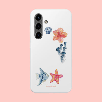 Tropical Ocean-Inspired Phone Case