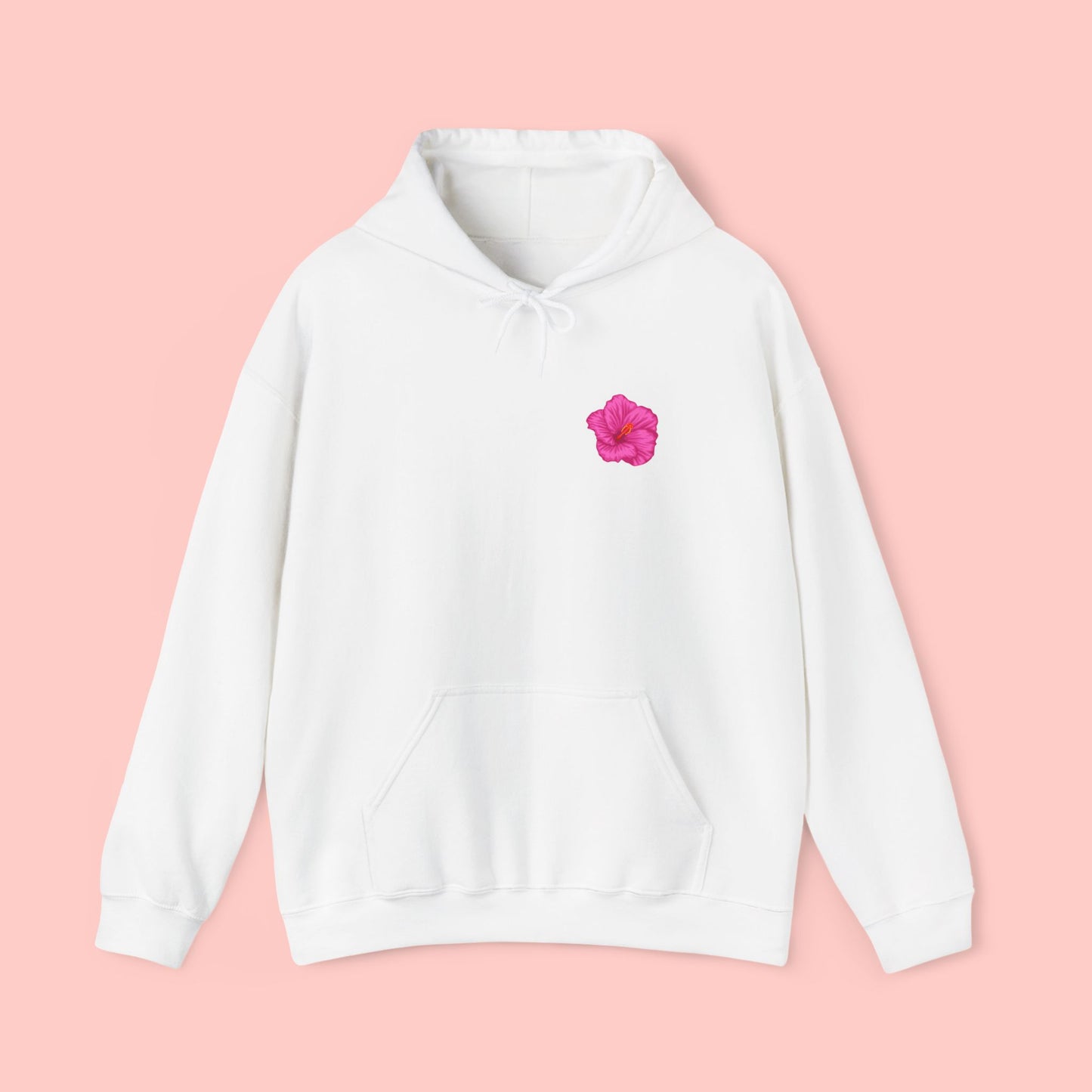 Hibiscus Flower Unisex Heavy Blend™ Hooded Sweatshirt