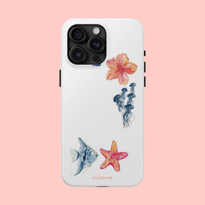 Tropical Ocean-Inspired Phone Case
