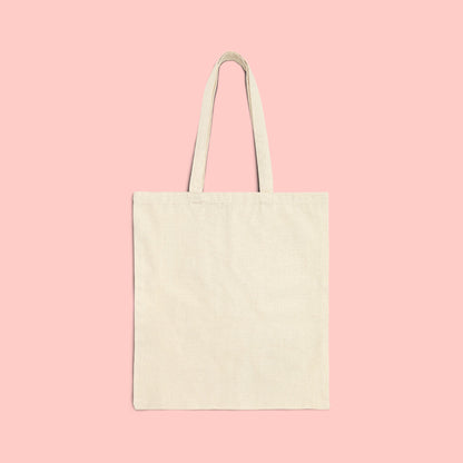 Cotton Canvas Tote Bag - First, Coffee