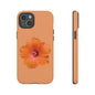 🌺 Orange Hibiscus Phone Case