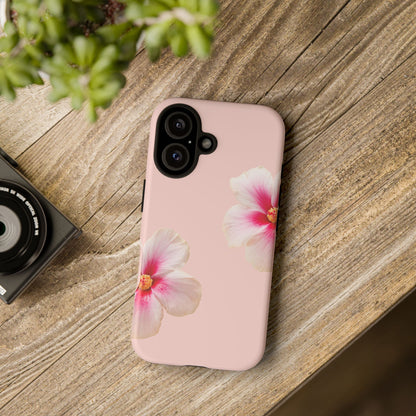 Floral Phone Case | Tough Cases, Flower Phone Cover, Pink Floral Design