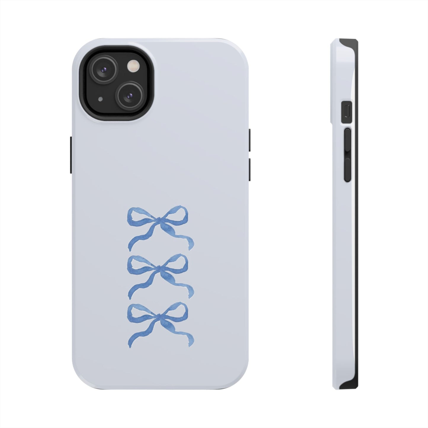 🎀 Blue Bow Phone Case