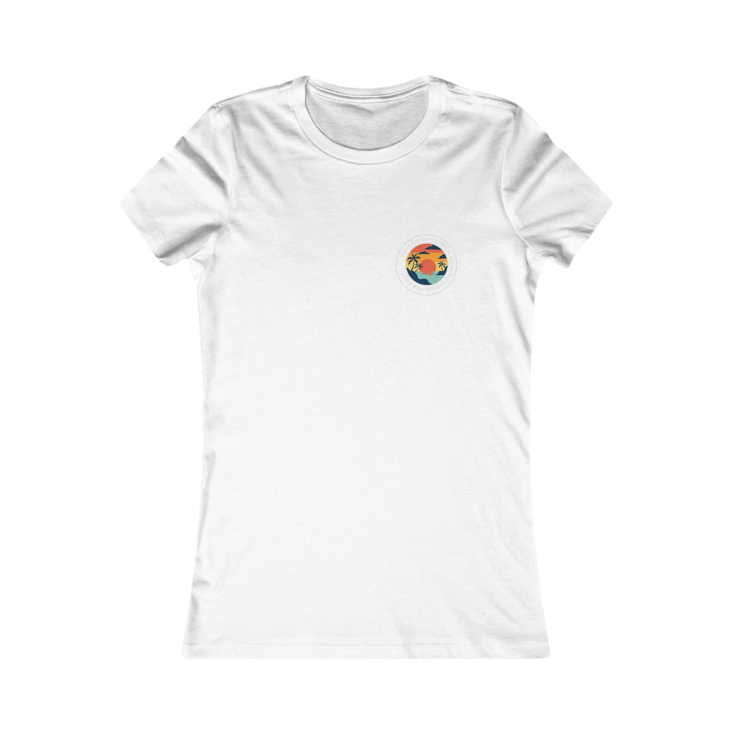 Ocean is My Happy Place - Women's T-Shirt