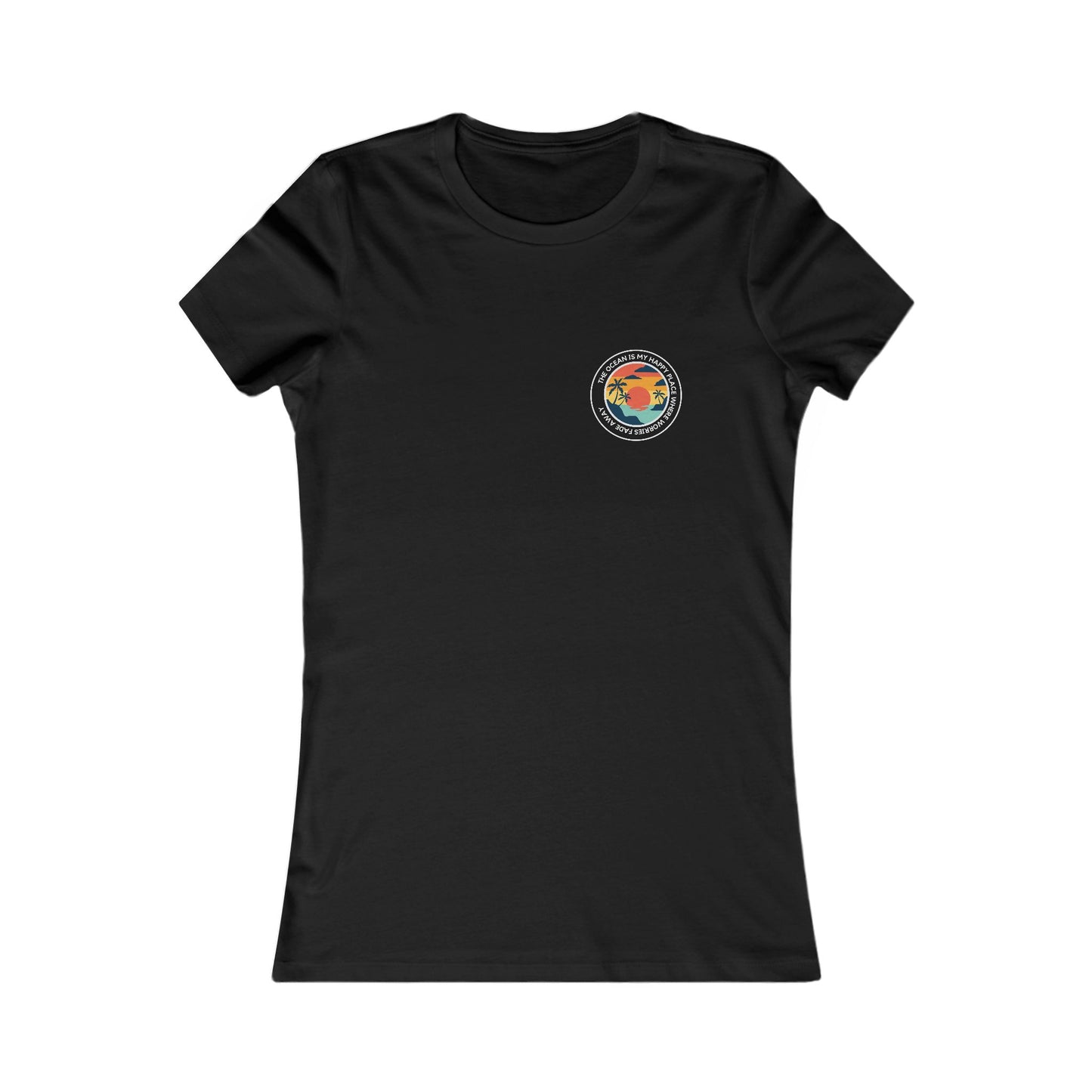 Ocean is My Happy Place - Women's T-Shirt