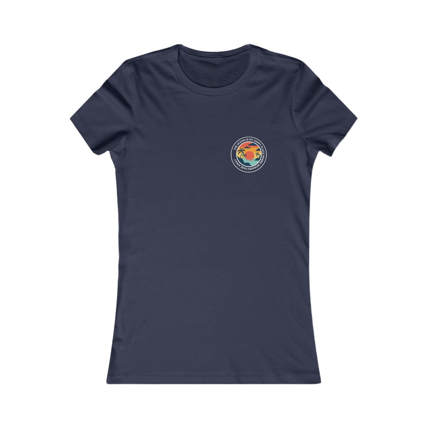 Ocean is My Happy Place - Women's T-Shirt