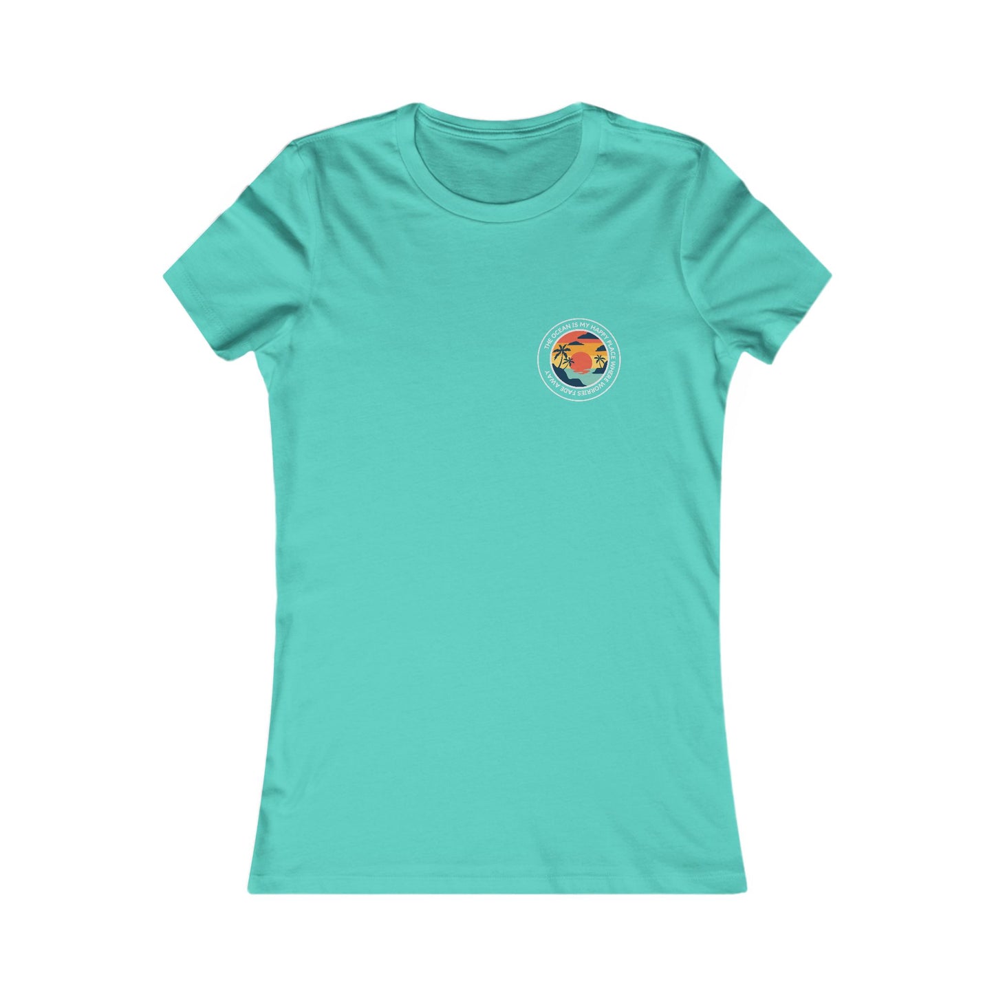 Ocean is My Happy Place - Women's T-Shirt