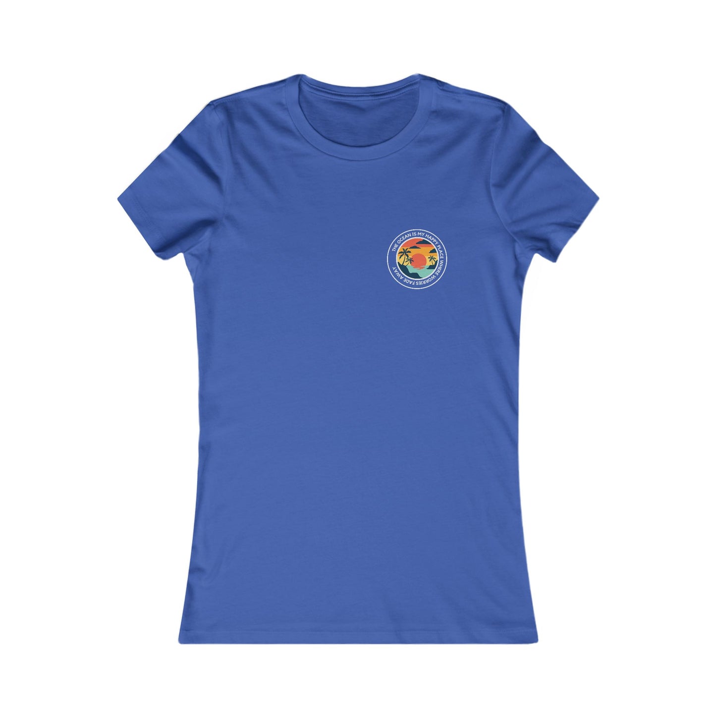 Ocean is My Happy Place - Women's T-Shirt
