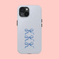 🎀 Blue Bow Phone Case