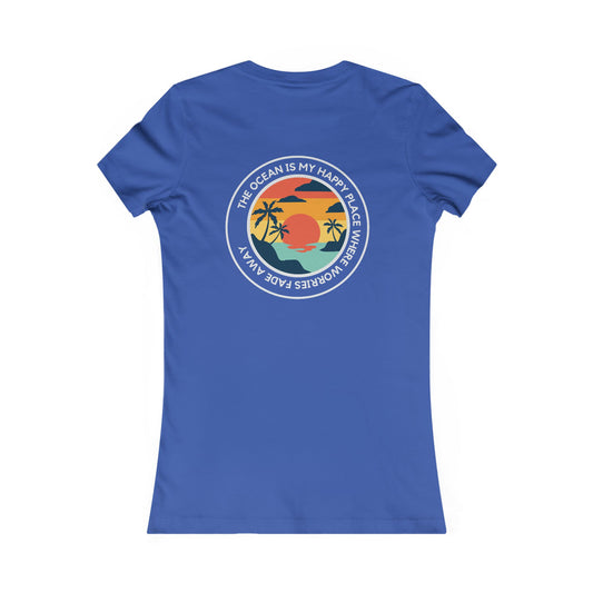Ocean is My Happy Place - Women's T-Shirt