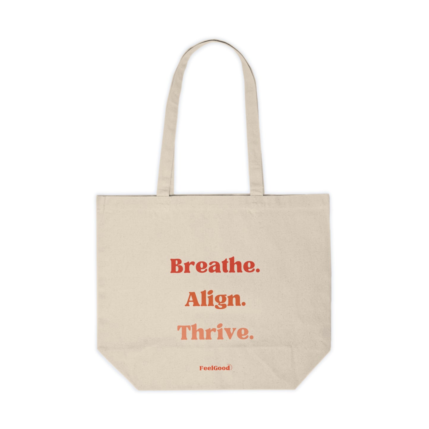 Breathe. Align. Thrive. - Canvas Tote