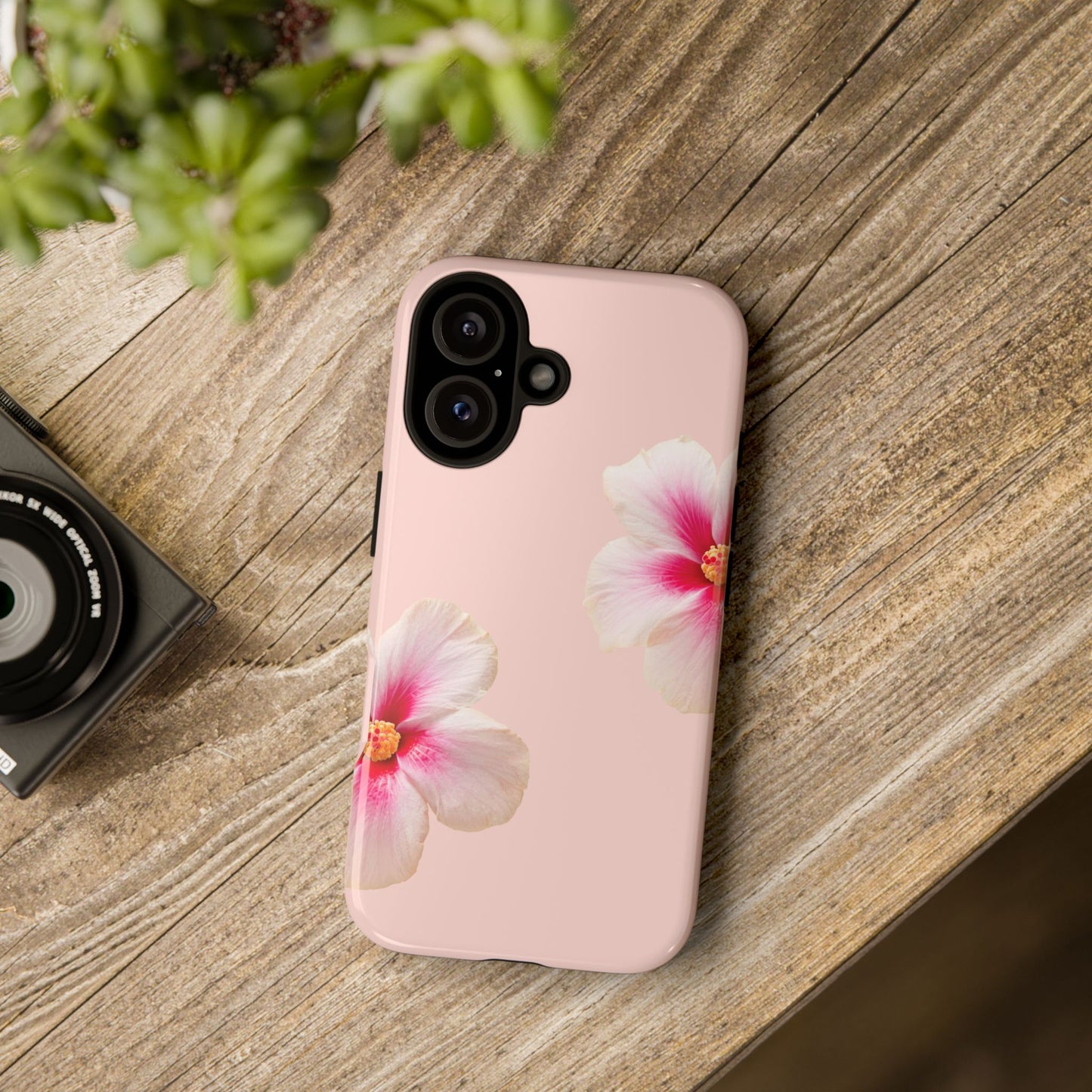 Floral Phone Case | Tough Cases, Flower Phone Cover, Pink Floral Design