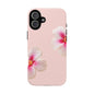 Floral Phone Case | Tough Cases, Flower Phone Cover, Pink Floral Design