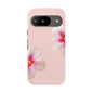 Floral Phone Case | Tough Cases, Flower Phone Cover, Pink Floral Design