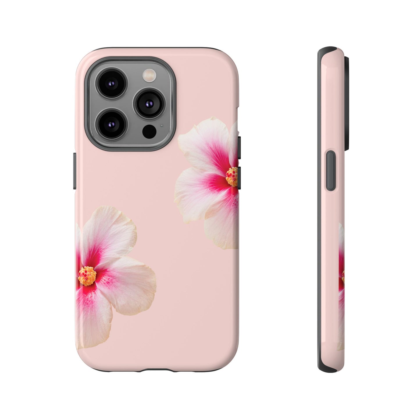 Floral Phone Case | Tough Cases, Flower Phone Cover, Pink Floral Design