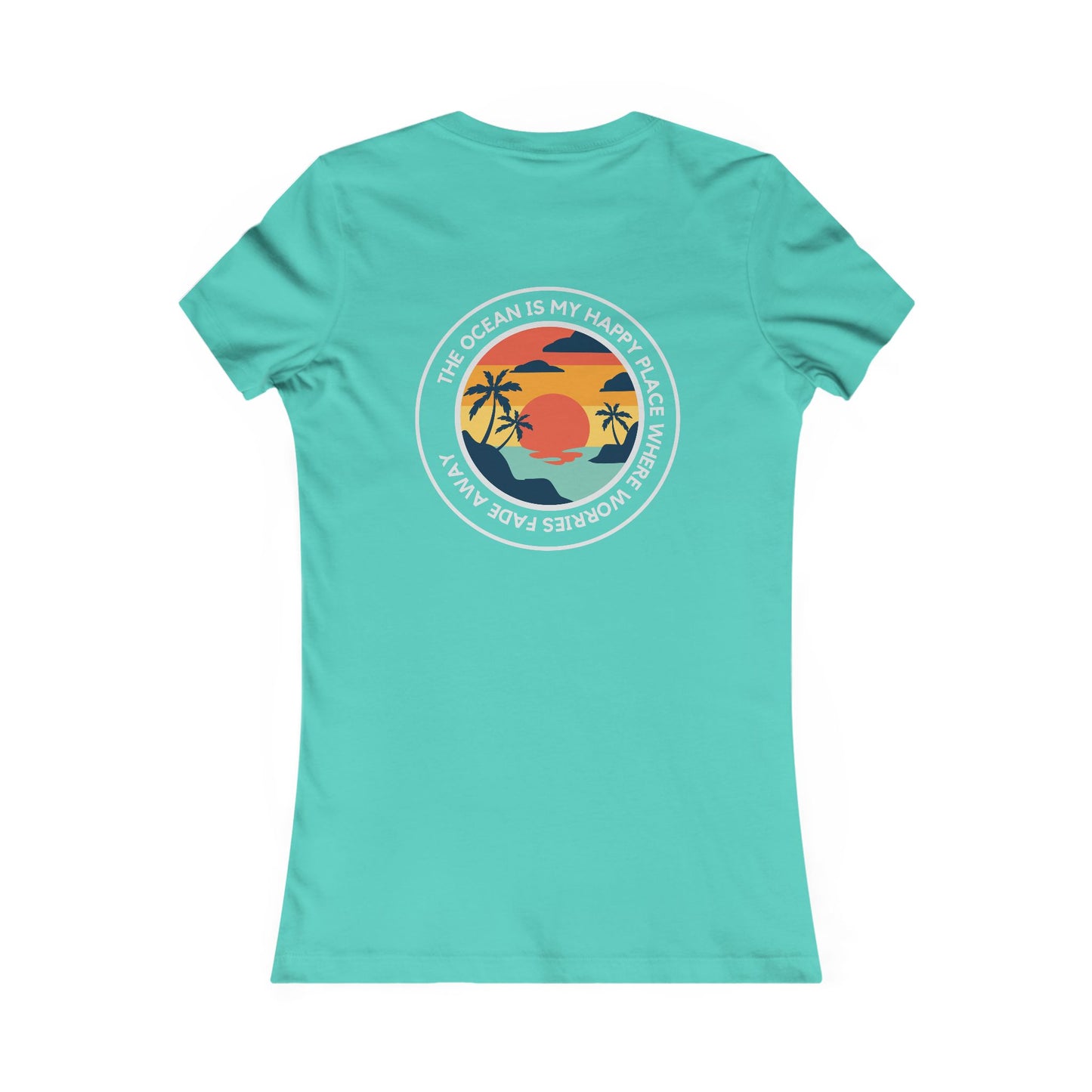 Ocean is My Happy Place - Women's T-Shirt