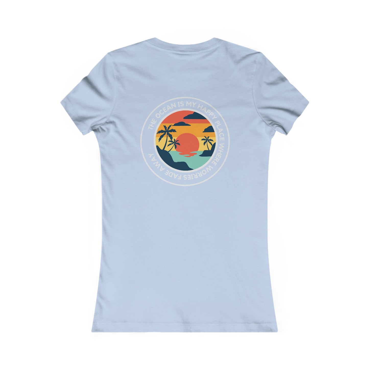 Ocean is My Happy Place - Women's T-Shirt