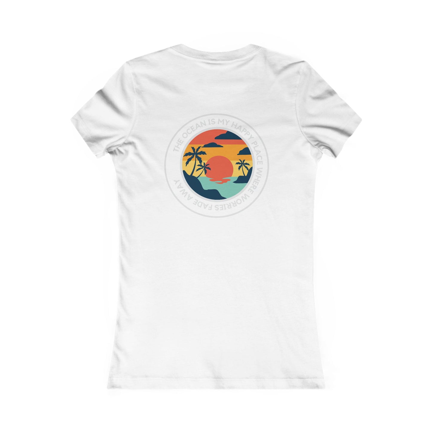 Ocean is My Happy Place - Women's T-Shirt