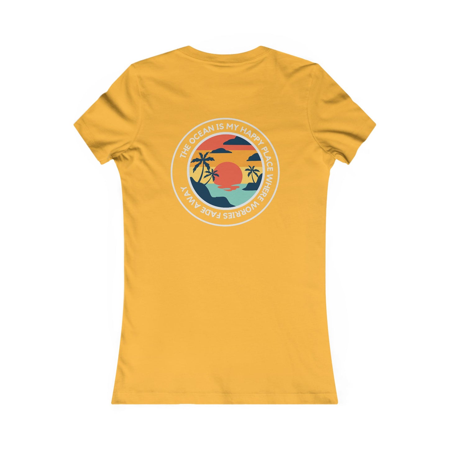 Ocean is My Happy Place - Women's T-Shirt