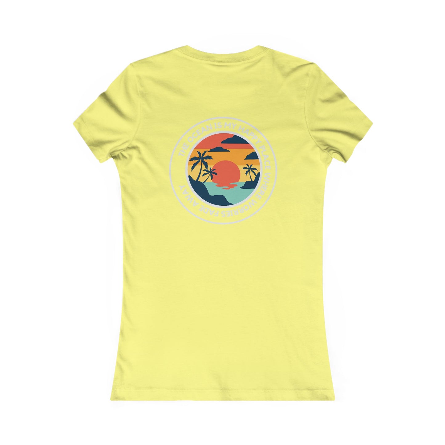 Ocean is My Happy Place - Women's T-Shirt