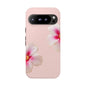 Floral Phone Case | Tough Cases, Flower Phone Cover, Pink Floral Design