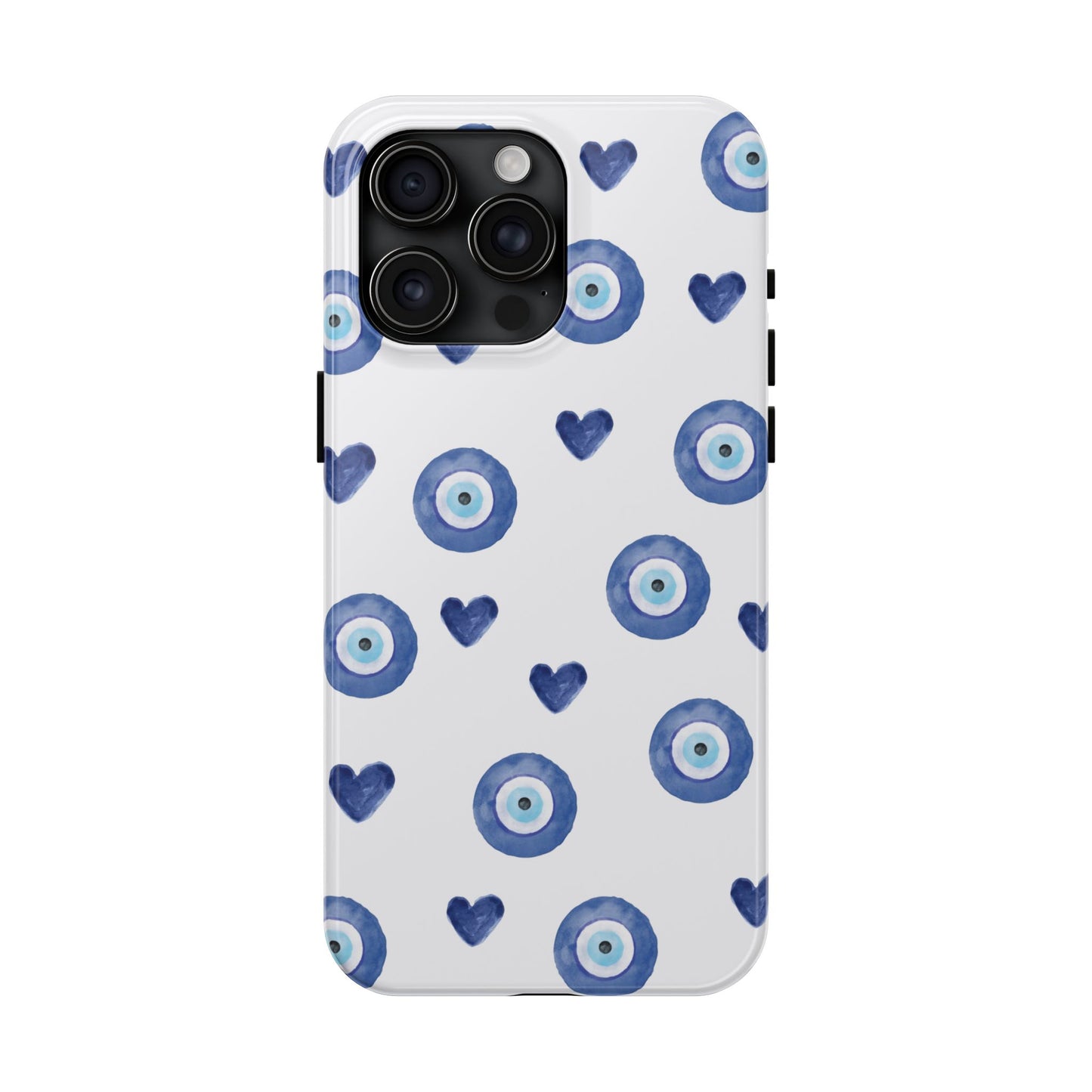 💙 Blue Hearts with Protection Phone Case