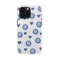 💙 Blue Hearts with Protection Phone Case