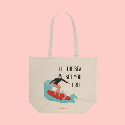 Let the Sea Set You Free - Tote Bag