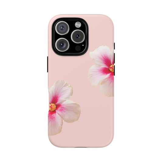 Floral Phone Case | Tough Cases, Flower Phone Cover, Pink Floral Design