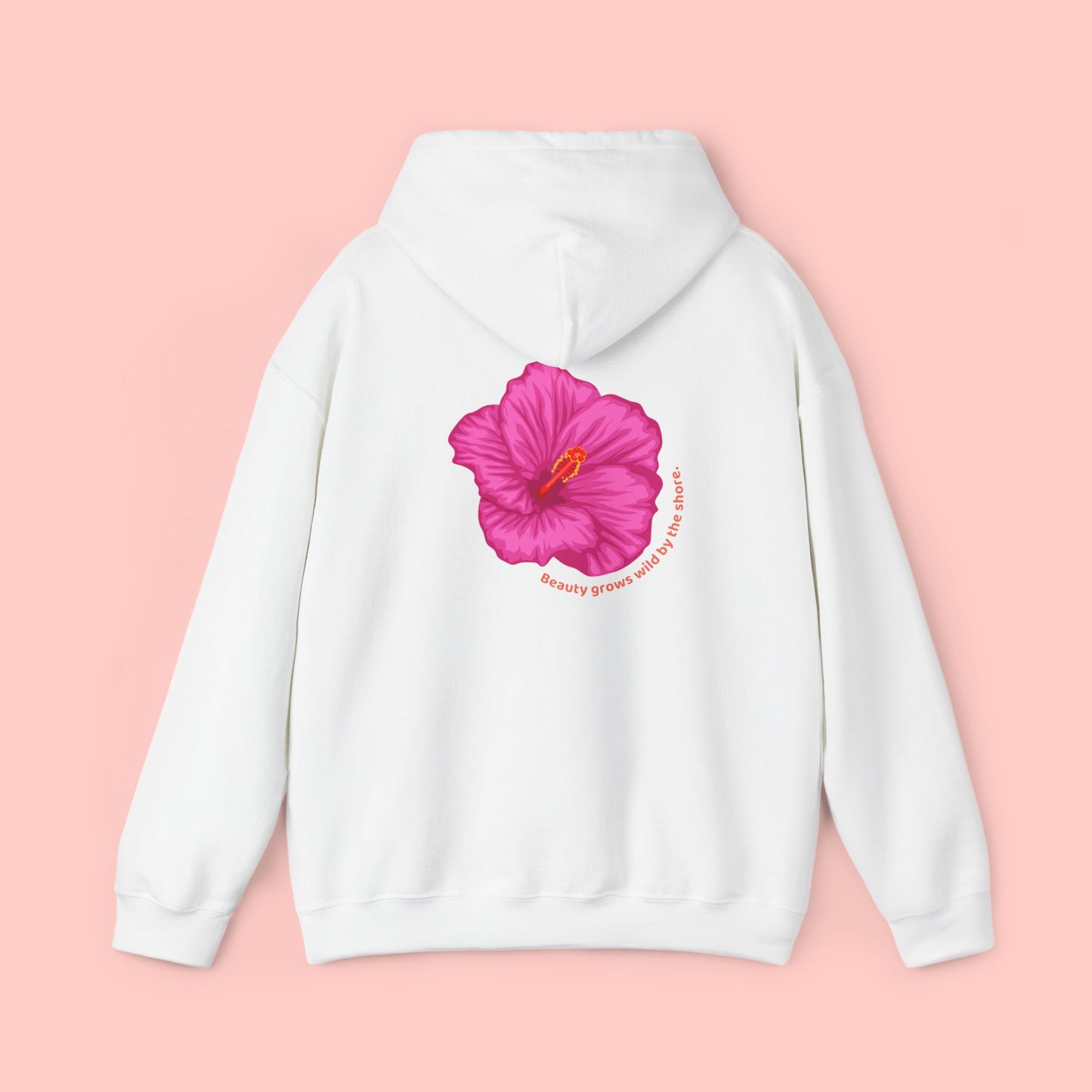 Hibiscus Flower Unisex Heavy Blend™ Hooded Sweatshirt