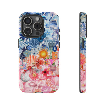 Flowers & Shells Phone Case