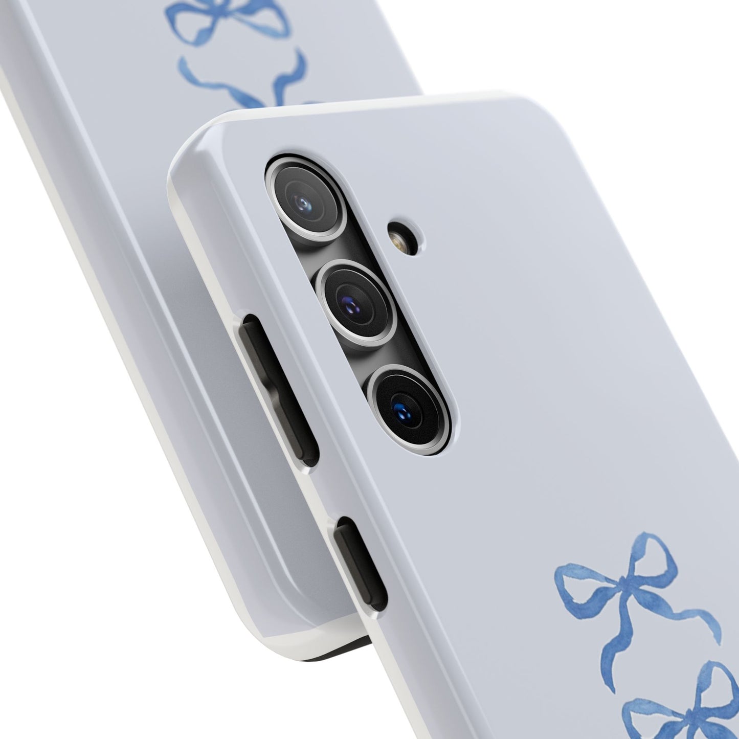 🎀 Blue Bow Phone Case