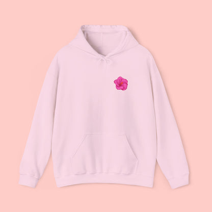 Hibiscus Flower Unisex Heavy Blend™ Hooded Sweatshirt